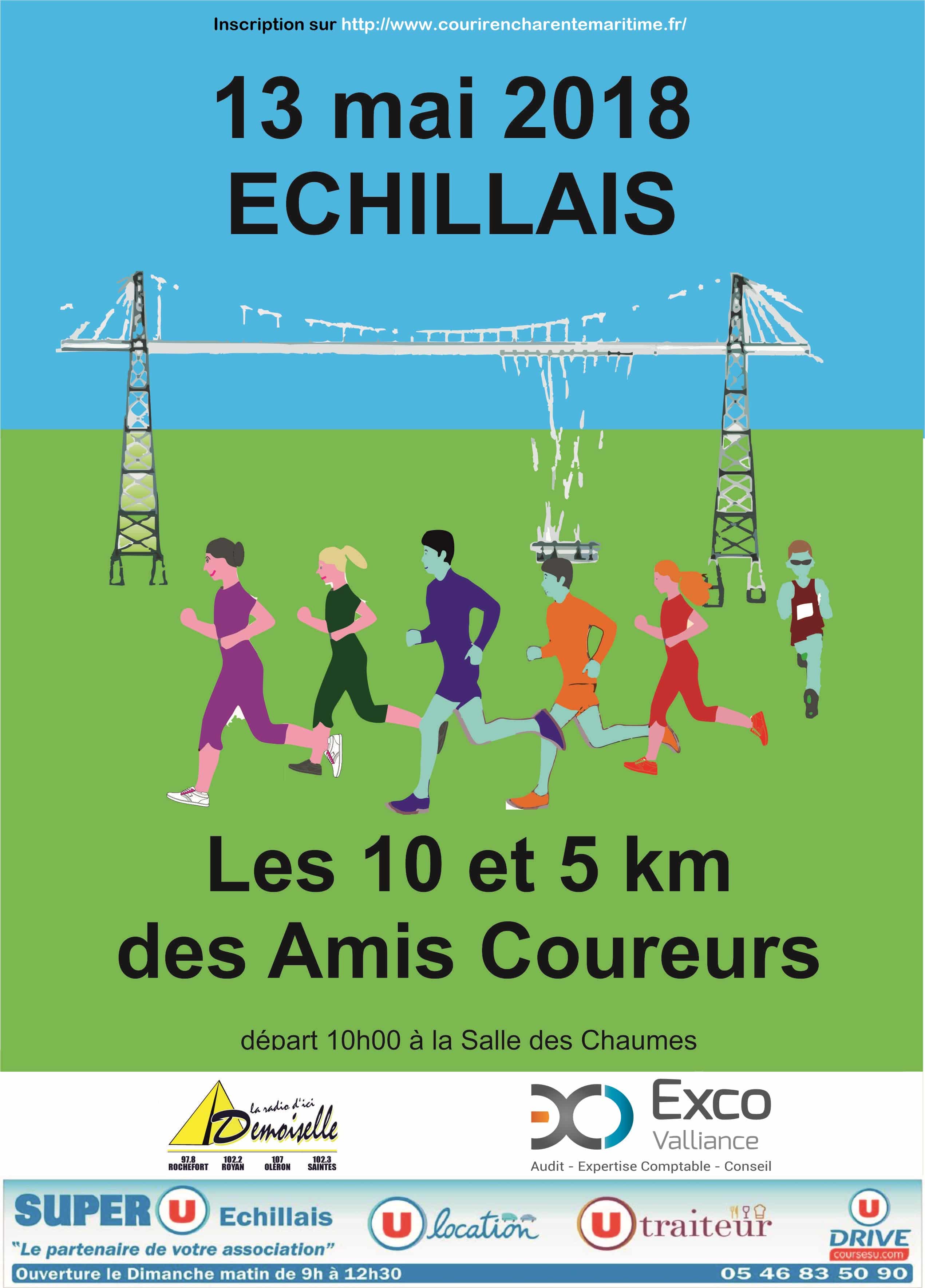 Course Echillais 2018 – 13 Mai 2018 🗓