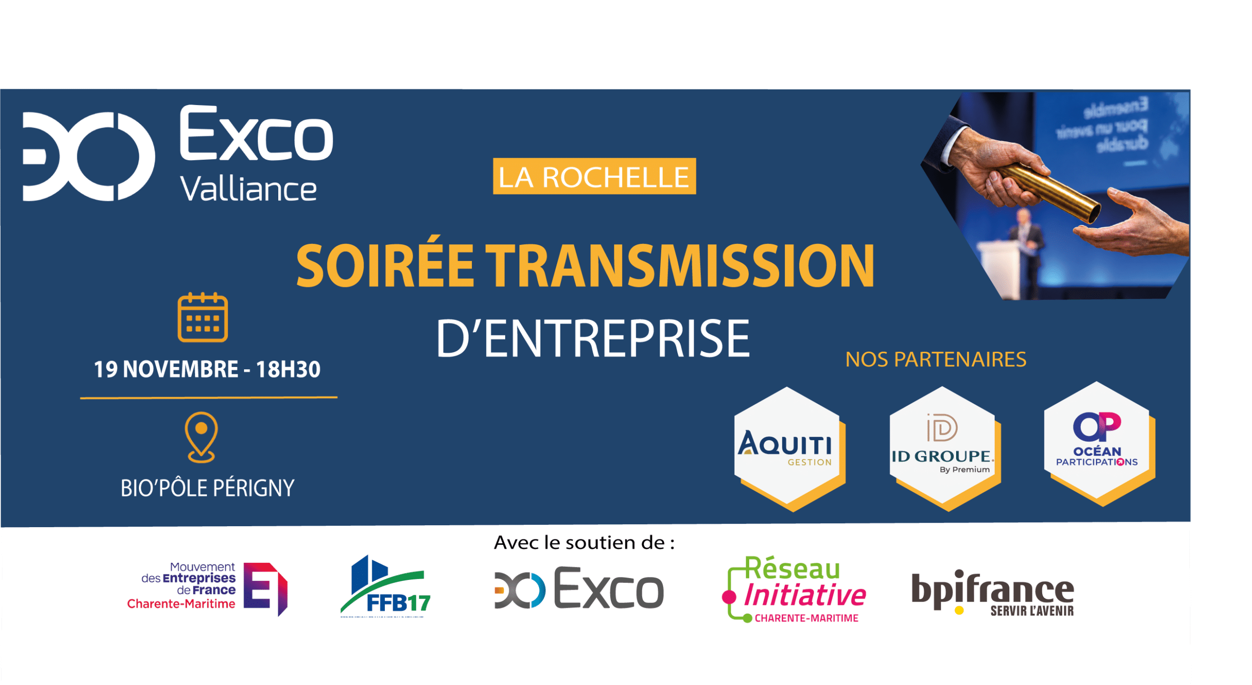 Soirée transmission d’entreprise